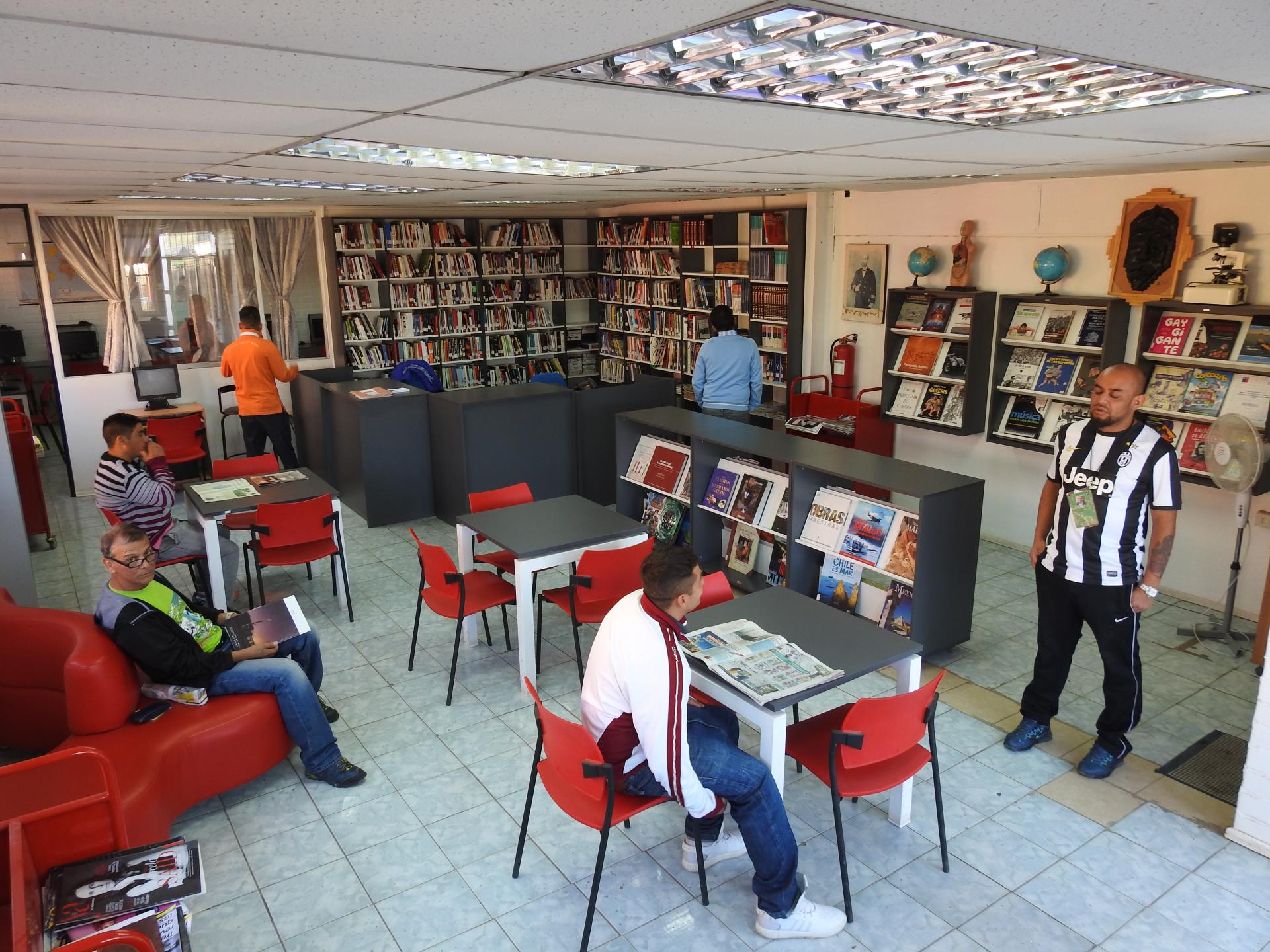 Bibliotecas en recintos penitenciarios