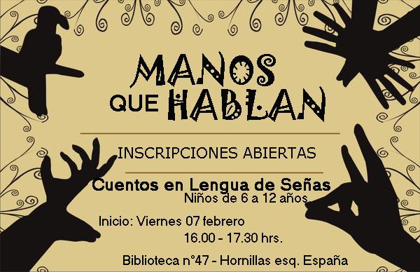 Lenguaje de señas a través de cuentos infantiles | Sistema Nacional de  Bibliotecas Públicas