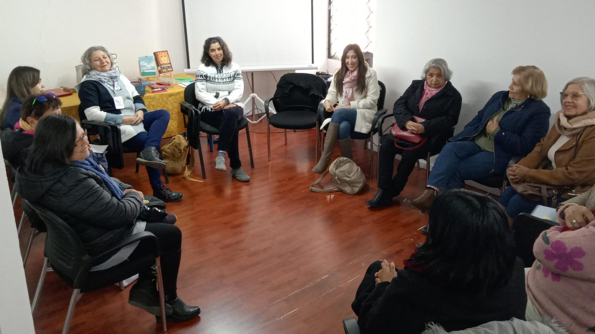 Taller para nuevas conductoras de clubes de lectura en Coquimbo