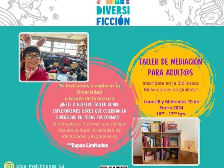 Taller de Mediación Literaria para adultos «Diversificción»