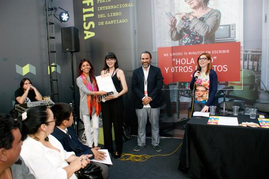 Josefa Araos, ganadora en categoría Booktubers.